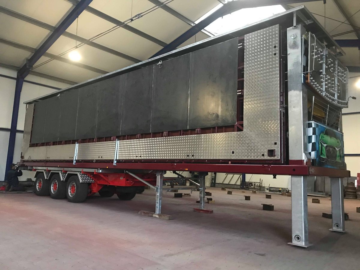 CBK Technik bumper car truck deployed in France