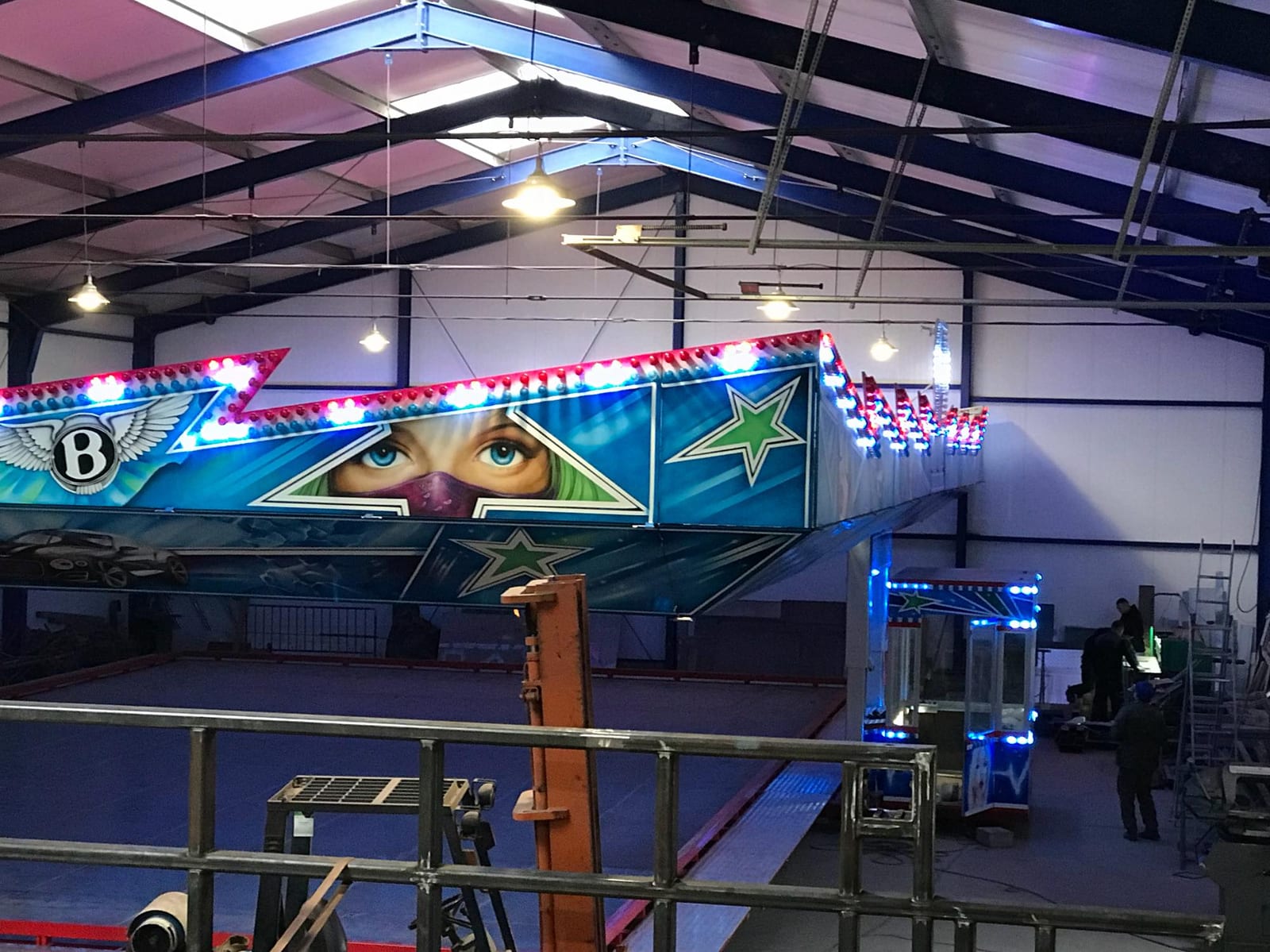 CBK Technik dodgem track — operational deployment