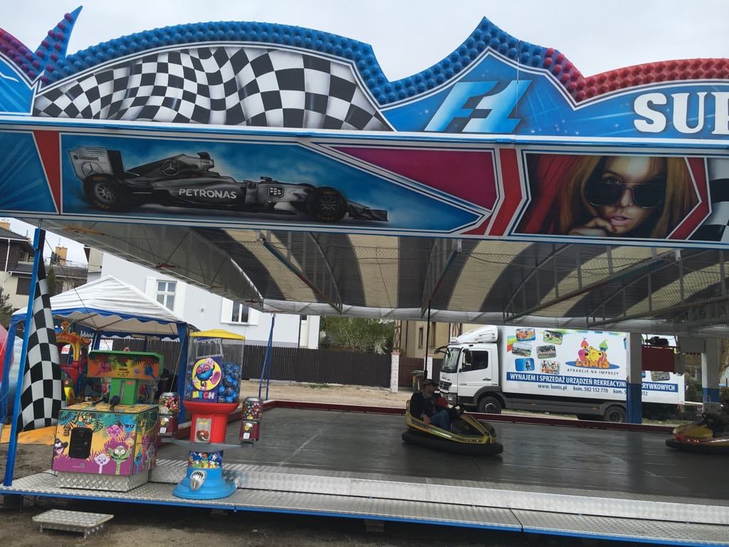 CBK Technik dodgem track — operational deployment