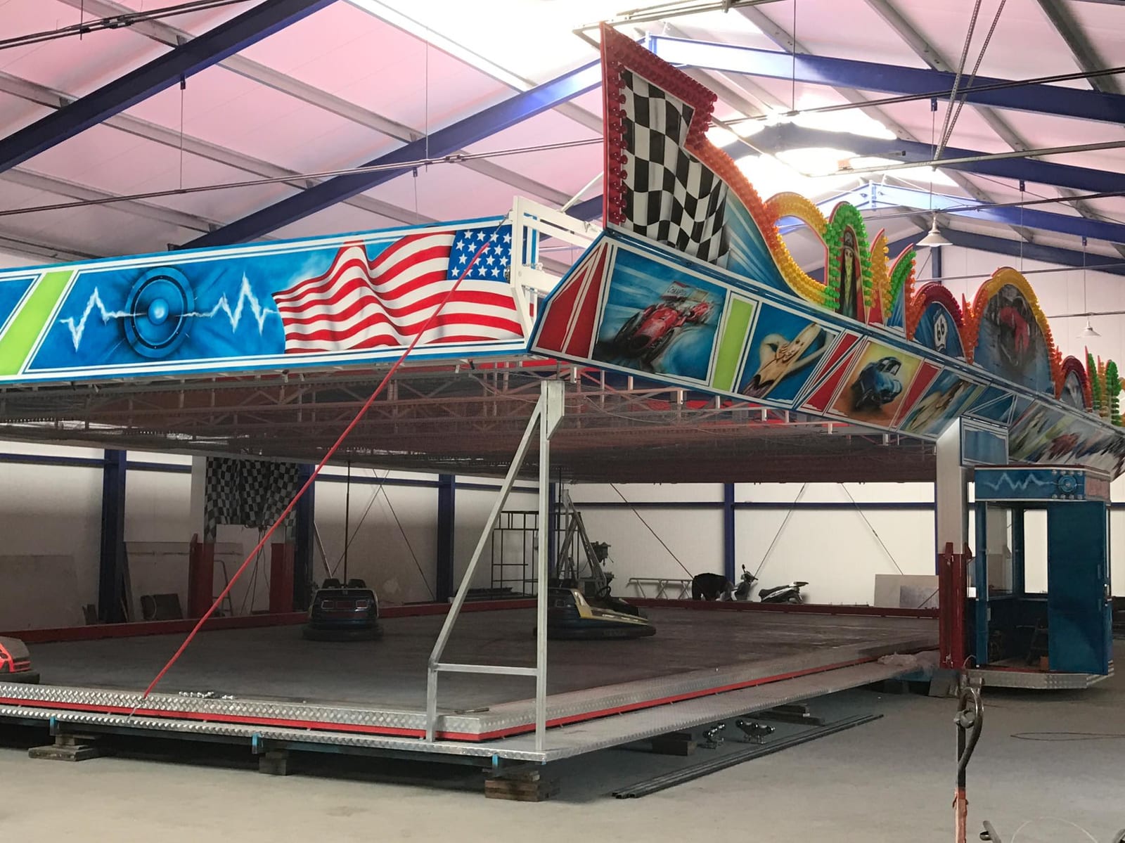CBK Technik dodgem track — operational deployment