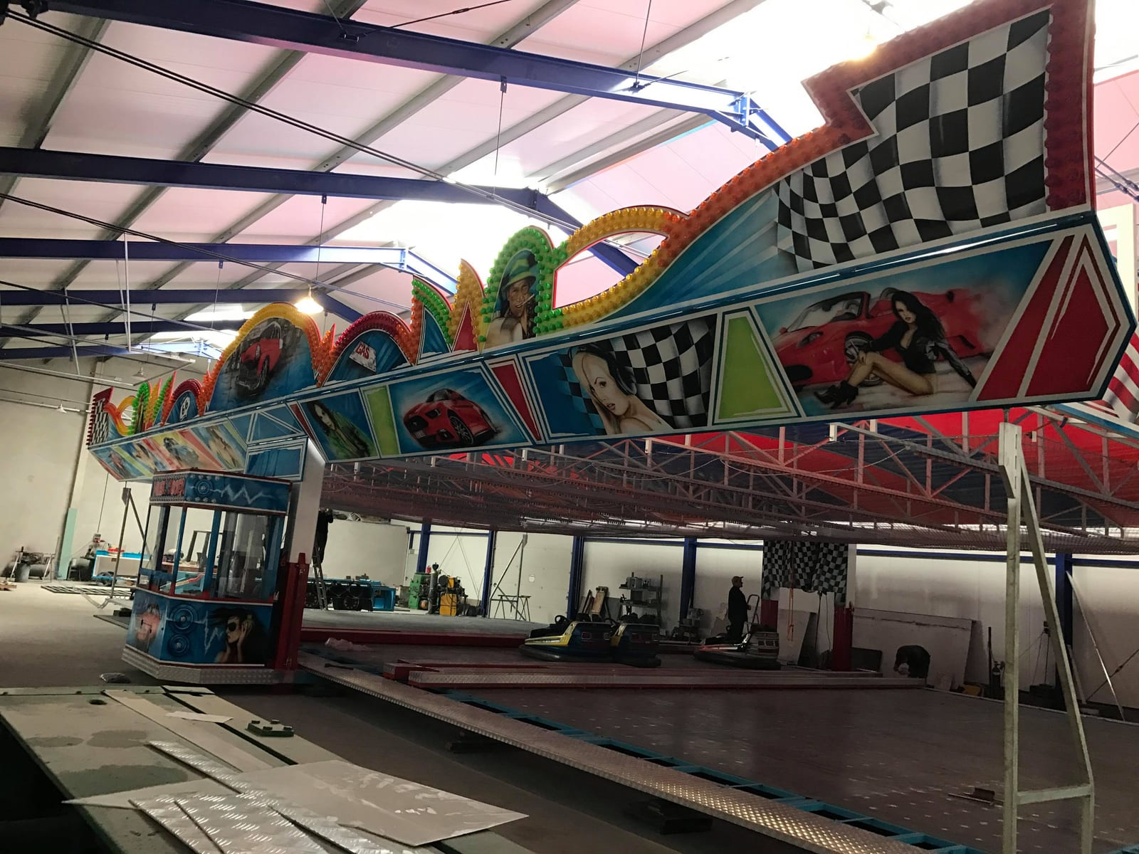 CBK Technik dodgem track — operational deployment