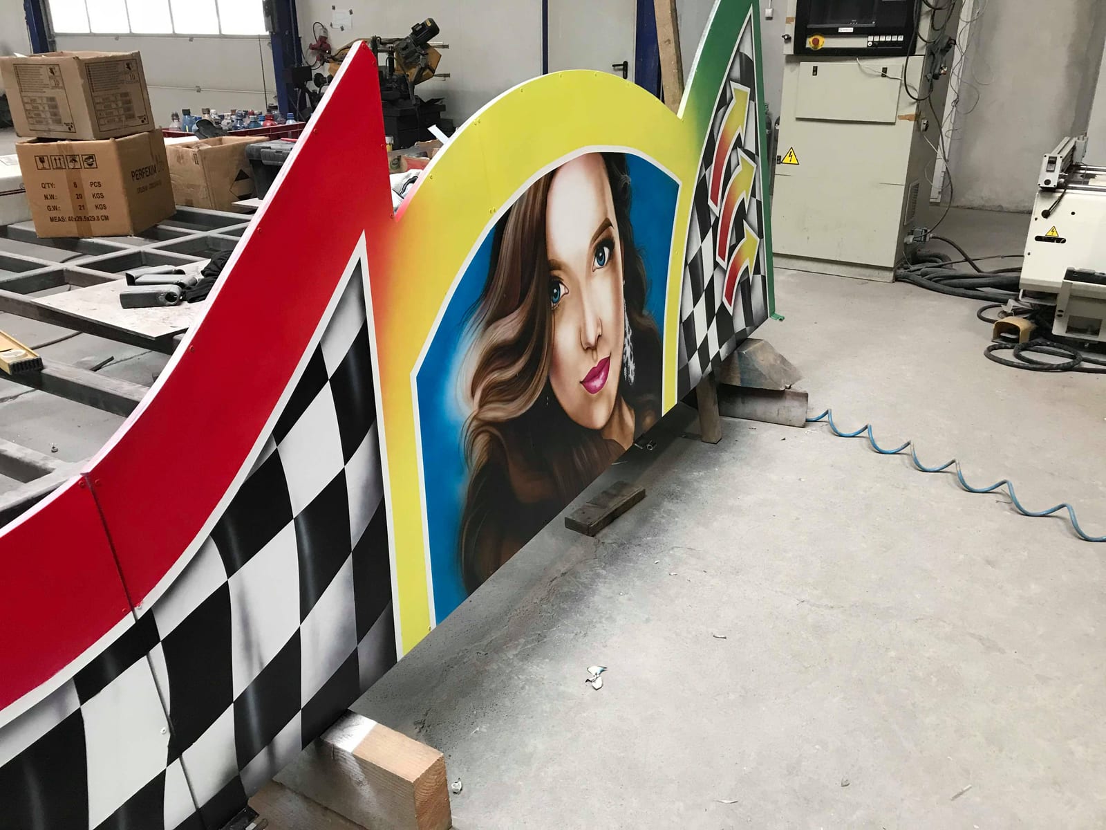 Bumper car Facades manufacturing 1