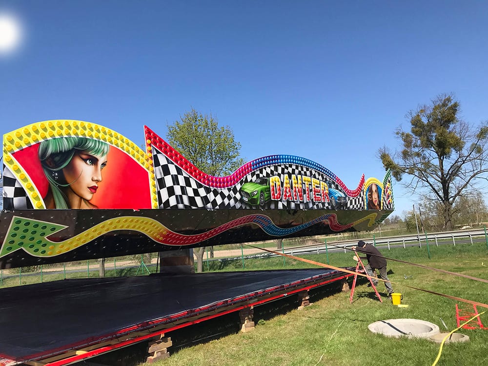 Dodgem track 1 plus
